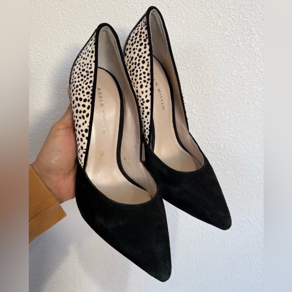 Karen Millen Animal Print Stiletto Pumps Size 6 / EU 36 - Picture 3 of 7